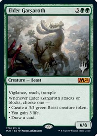 Elder Gargaroth - Foil - Promo Pack